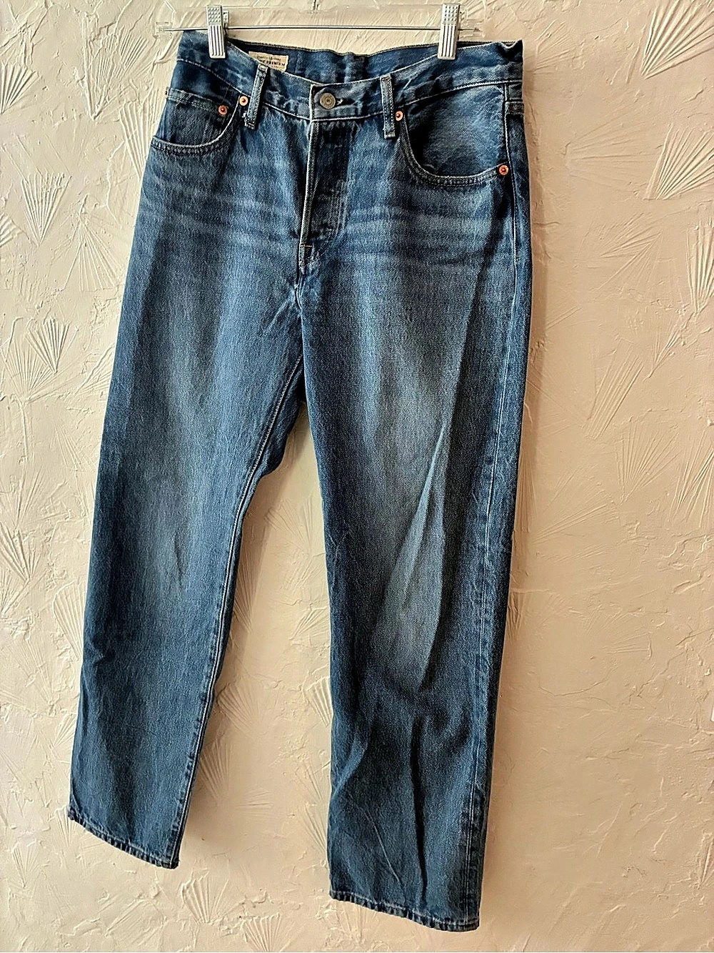 Levi's 501 90s Women's Straight Leg Jeans in Blue Like New